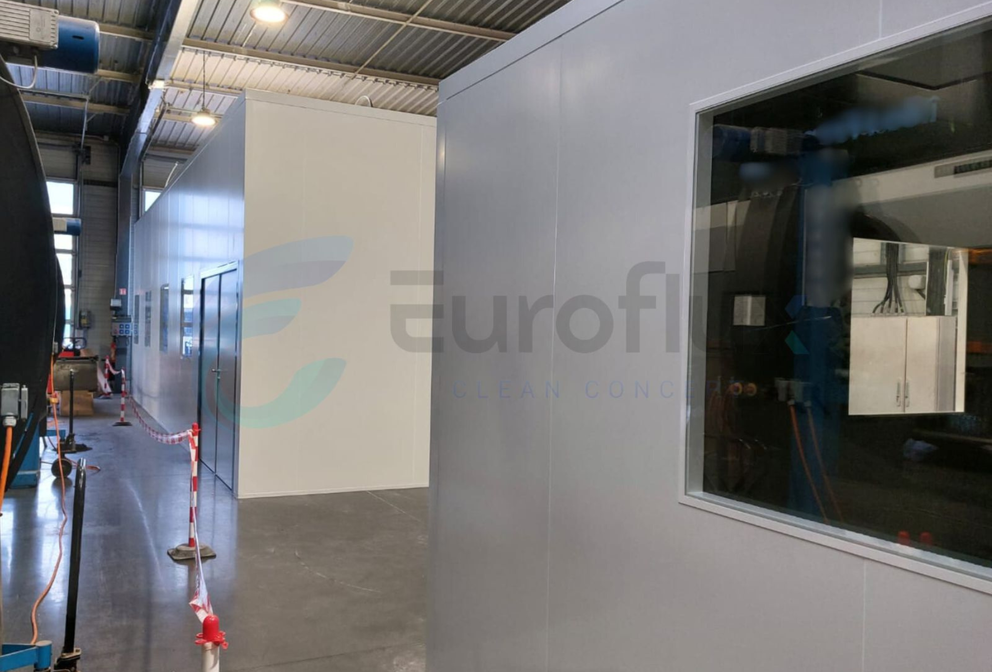 euroflux salle blanche pour la mobilite